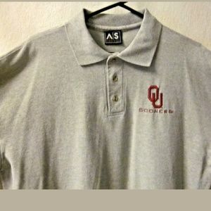 OU Sooners Coach's Polo Type Shirt